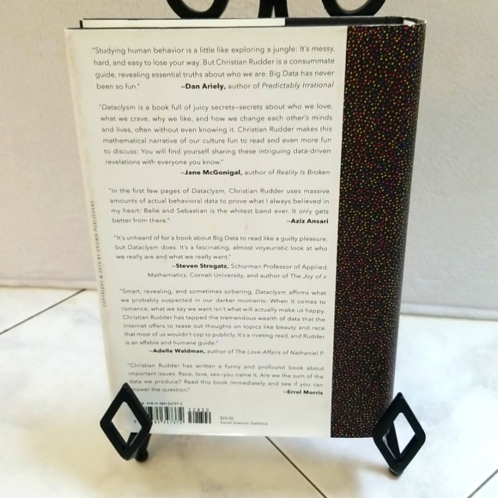 Book:Dataclysm Who We Are* When We Think No One's Looking - Picture 2 of 6